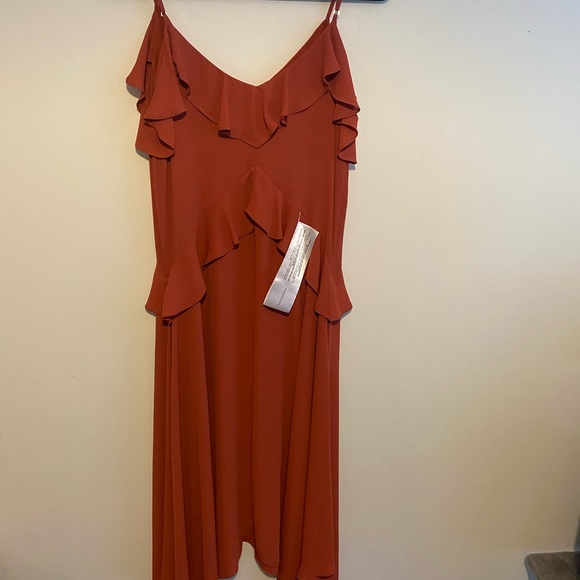 BCBGMAXAZRIA Lissa High Low Slip Dress Size XS - Picture 3 of 6